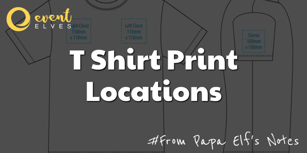 T Shirt Print Locations