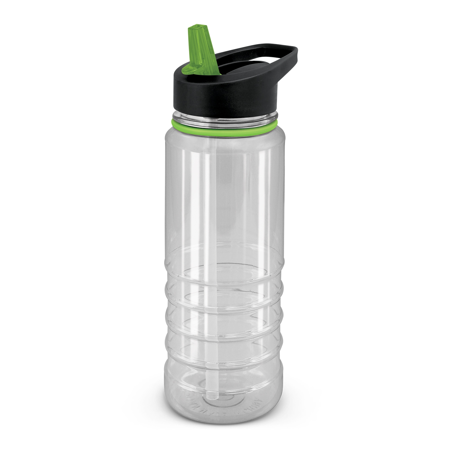 110748 – Triton Elite Bottle – Clear and Black