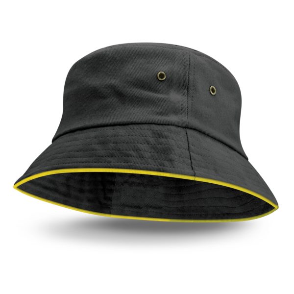 115741 - Bondi Bucket Hat - Coloured Sandwich Trim - Image 3
