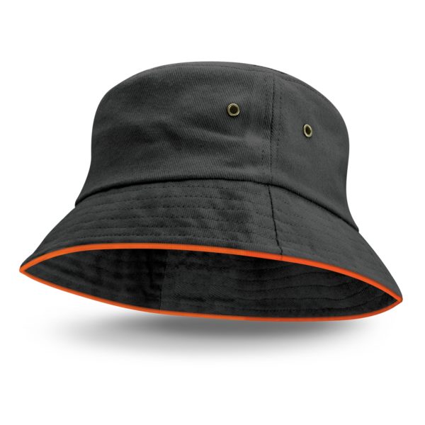 115741 - Bondi Bucket Hat - Coloured Sandwich Trim - Image 4