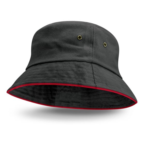115741 - Bondi Bucket Hat - Coloured Sandwich Trim - Image 5