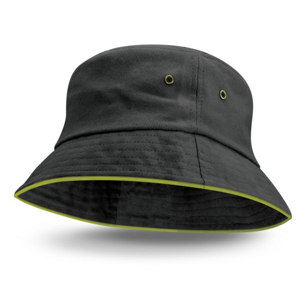115741 - Bondi Bucket Hat - Coloured Sandwich Trim - Image 6