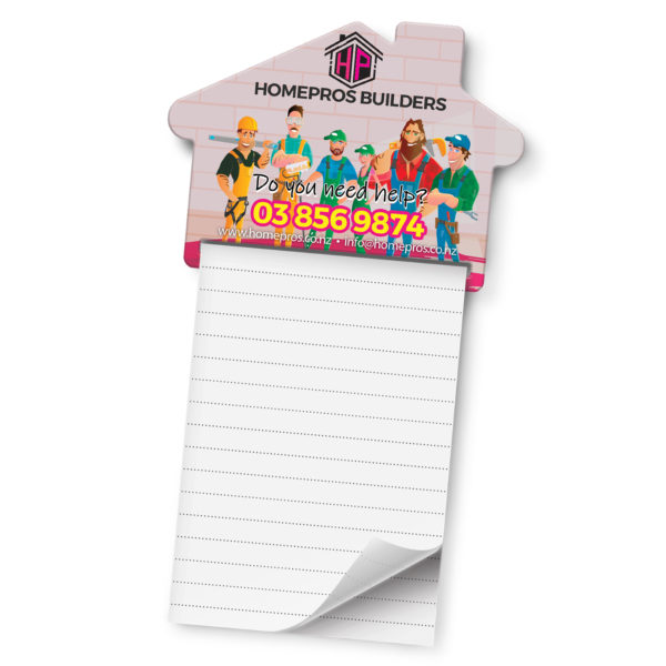 118489 - Magnetic House Memo Pad - A7