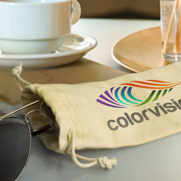 120213 - Cotton Sunglass Pouch - Image 4