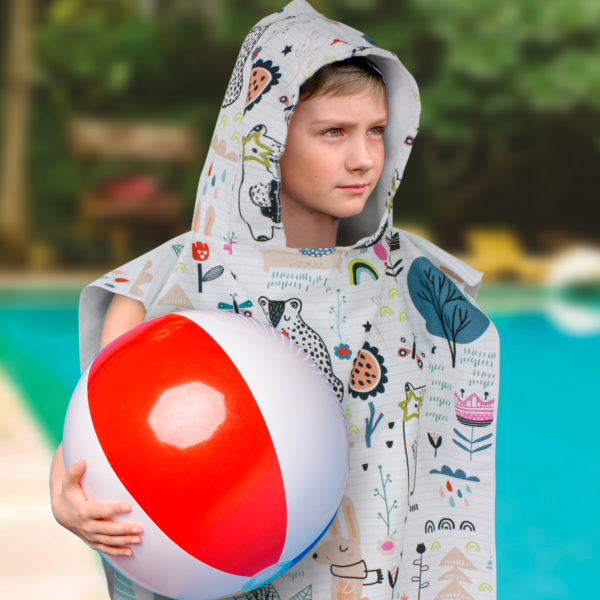 117465 - Kids Hooded Towel - Image 11