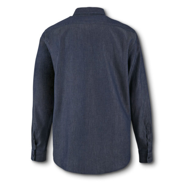 120010 - SOLS Barry Men's Denim Shirt - Image 3