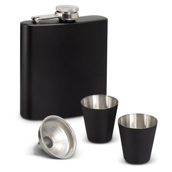 120421 - Dalmore Hip Flask Gift Set - Image 3