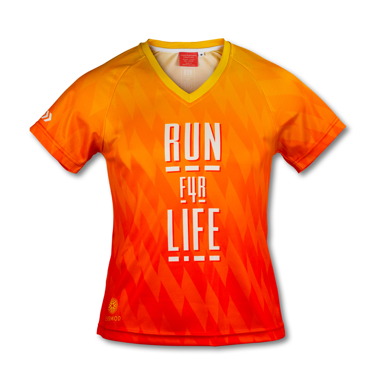 121179 - Custom Womens Performance V-Neck T-Shirt - Image 2