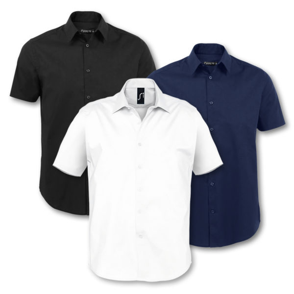 120012 - SOLS Broadway Short Sleeve Shirt - Image 5