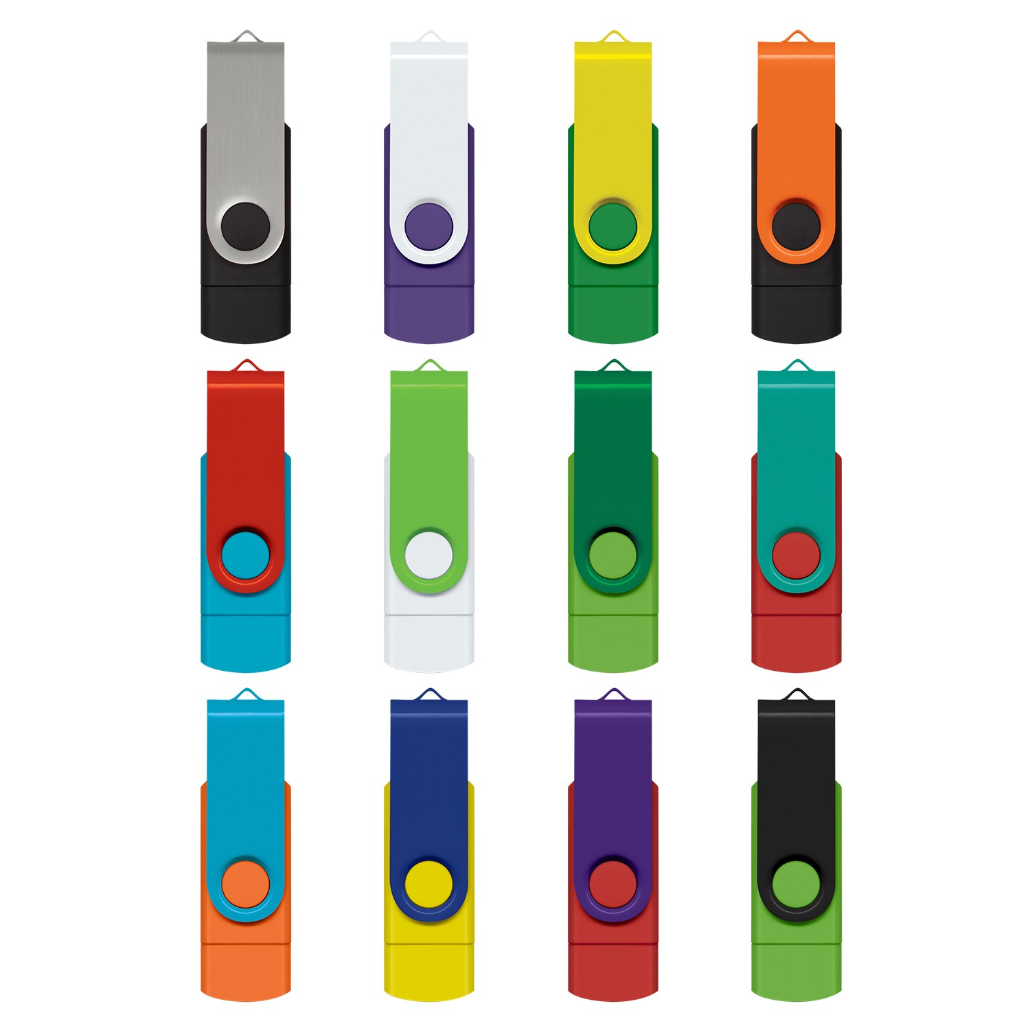 121402 - Helix 8GB Dual Flash Drive - Image 2