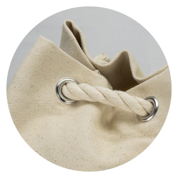 121663 - Riverside Canvas Barrel Bag - Image 3