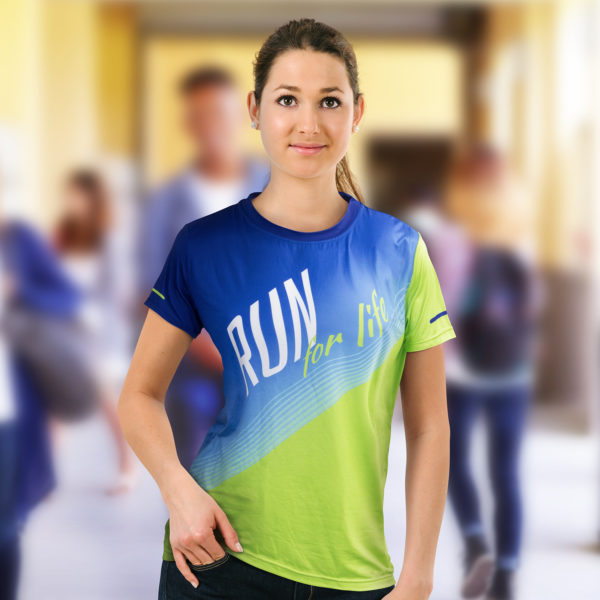 121176 - Custom Womens Sports T-Shirt - Image 4