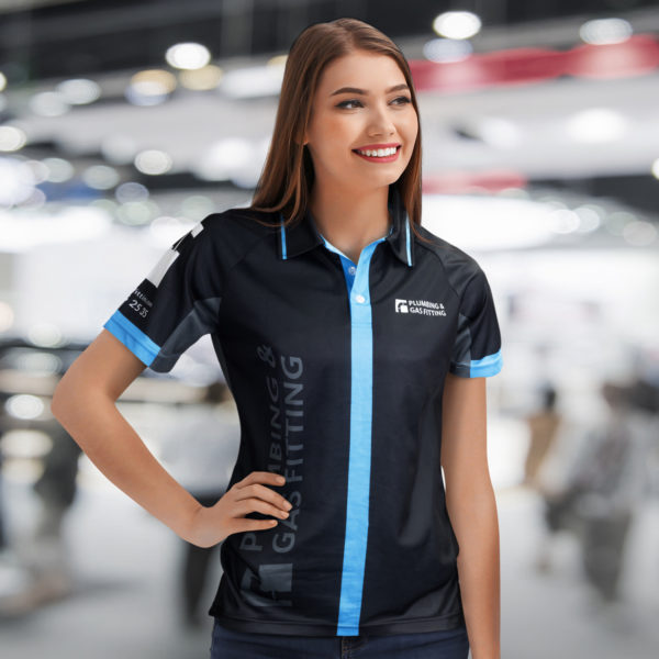121182 - Custom Womens Performance Polo - Image 4