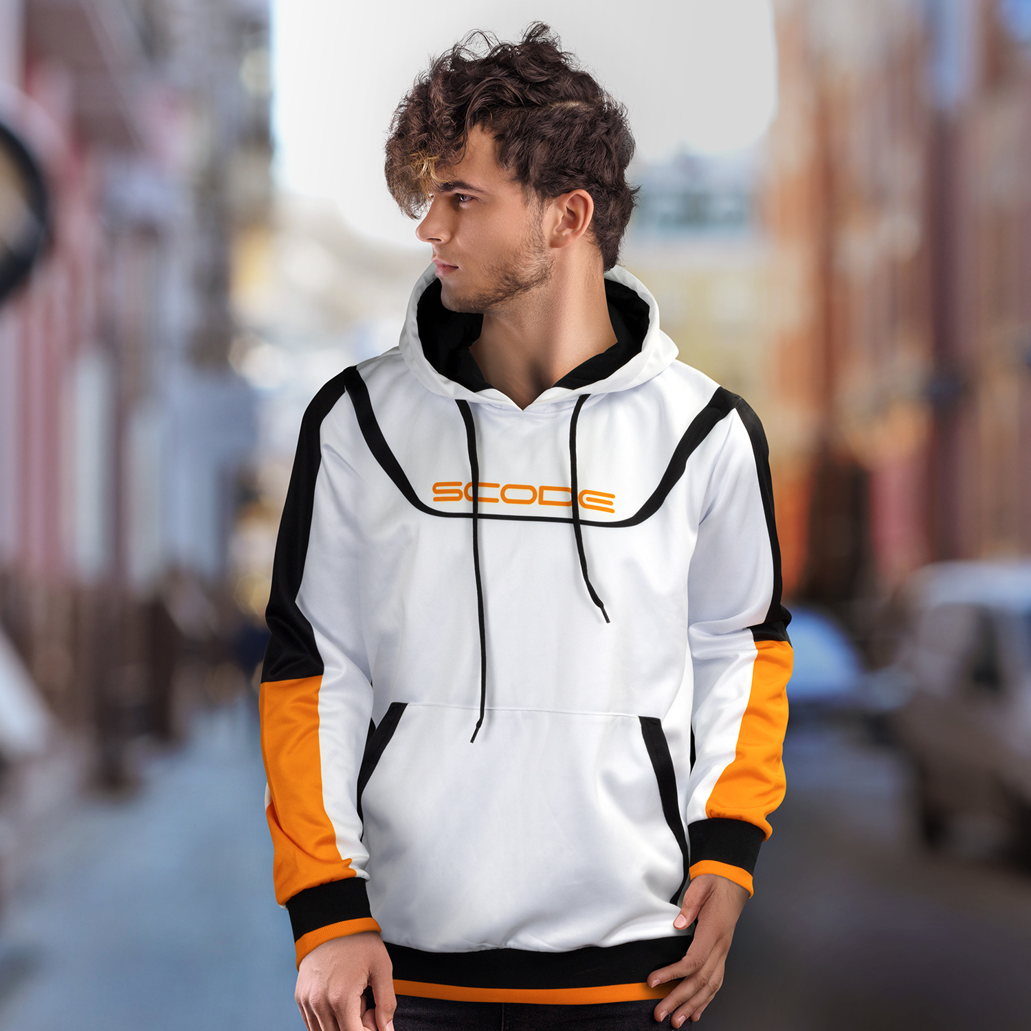 121165 - Custom Mens Sports Hoodie - Image 5