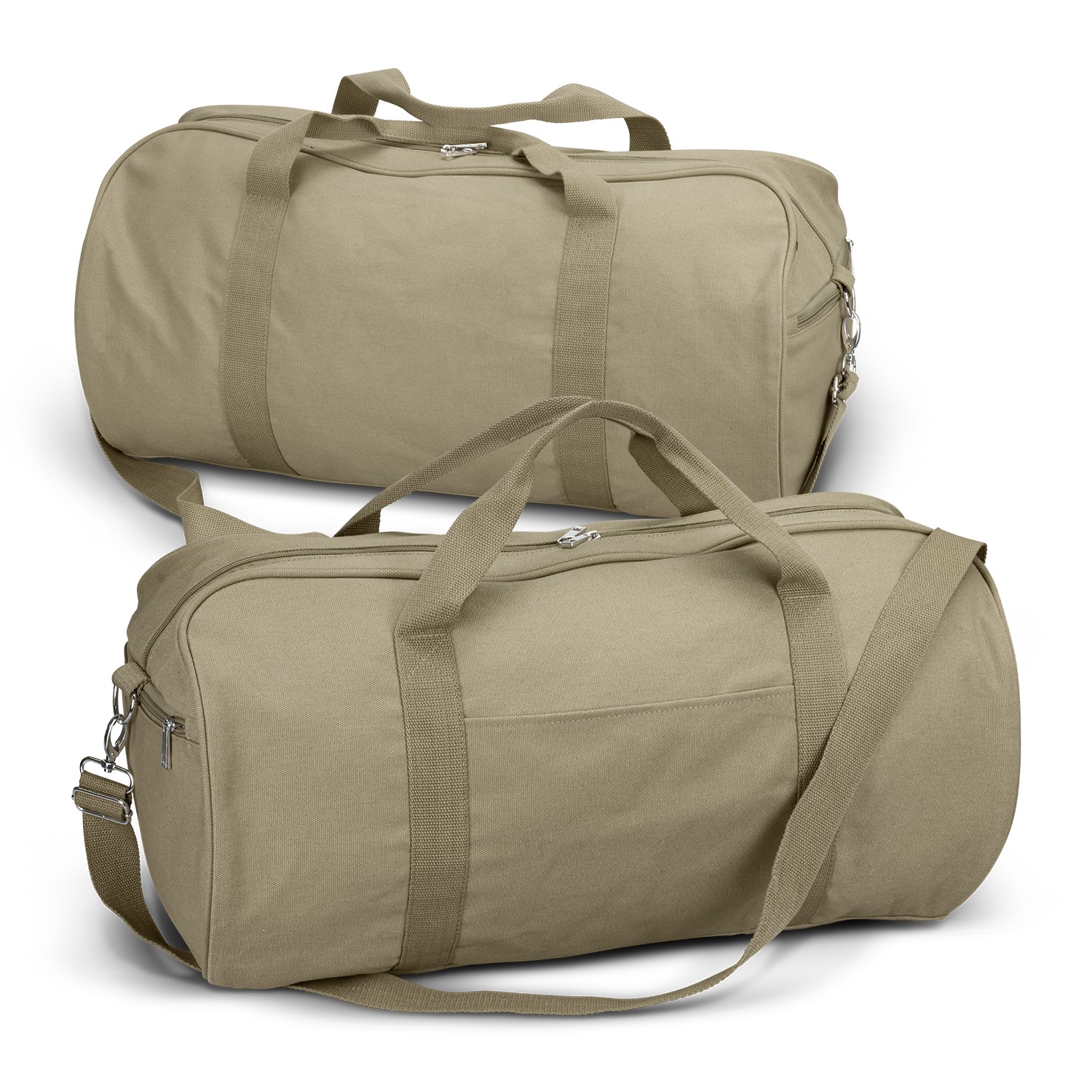121130 - Canvas Duffle Bag - Image 2