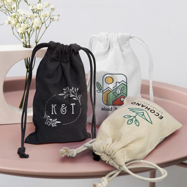 200245 - Cotton Gift Bag - Small - Image 5