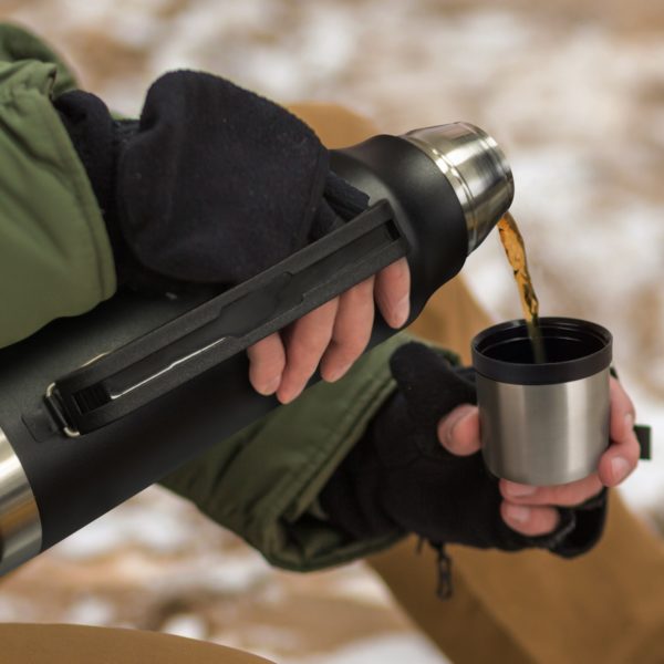 stainless steel flask feature