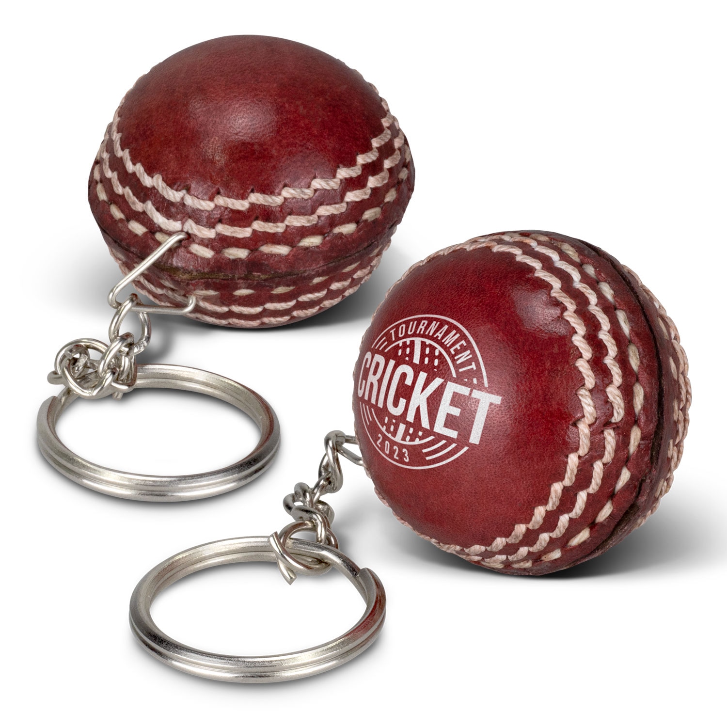 cricket ball key ring