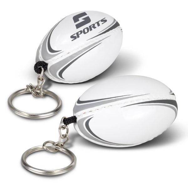 rugby ball key ring