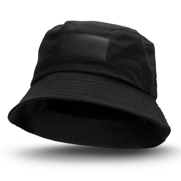 bucket hat with patch