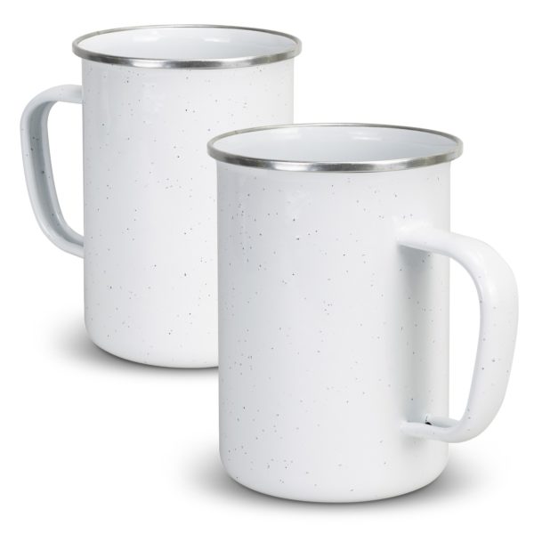 enamel mug