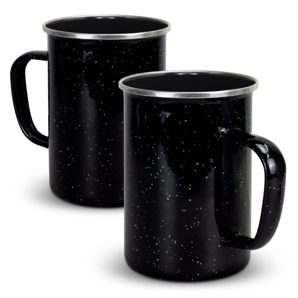 enamel mug