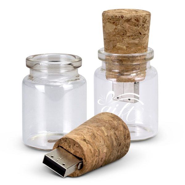 cork bottle flash drive