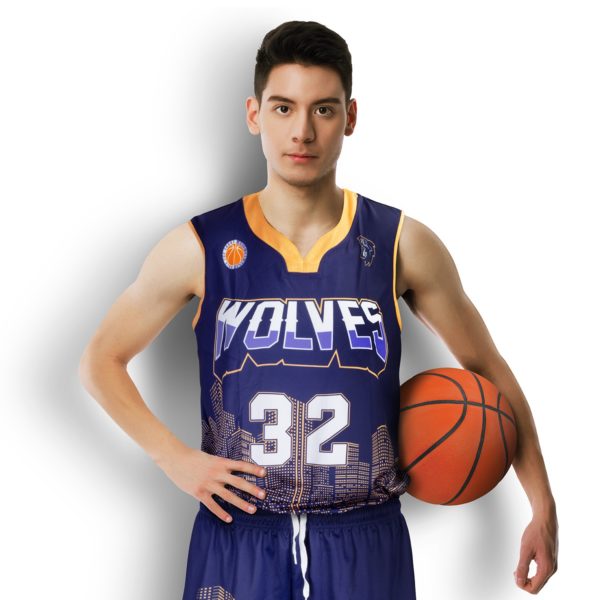 123333 - Custom Mens Basketball Top