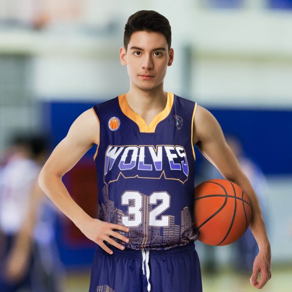 123333 - Custom Mens Basketball Top - Image 4