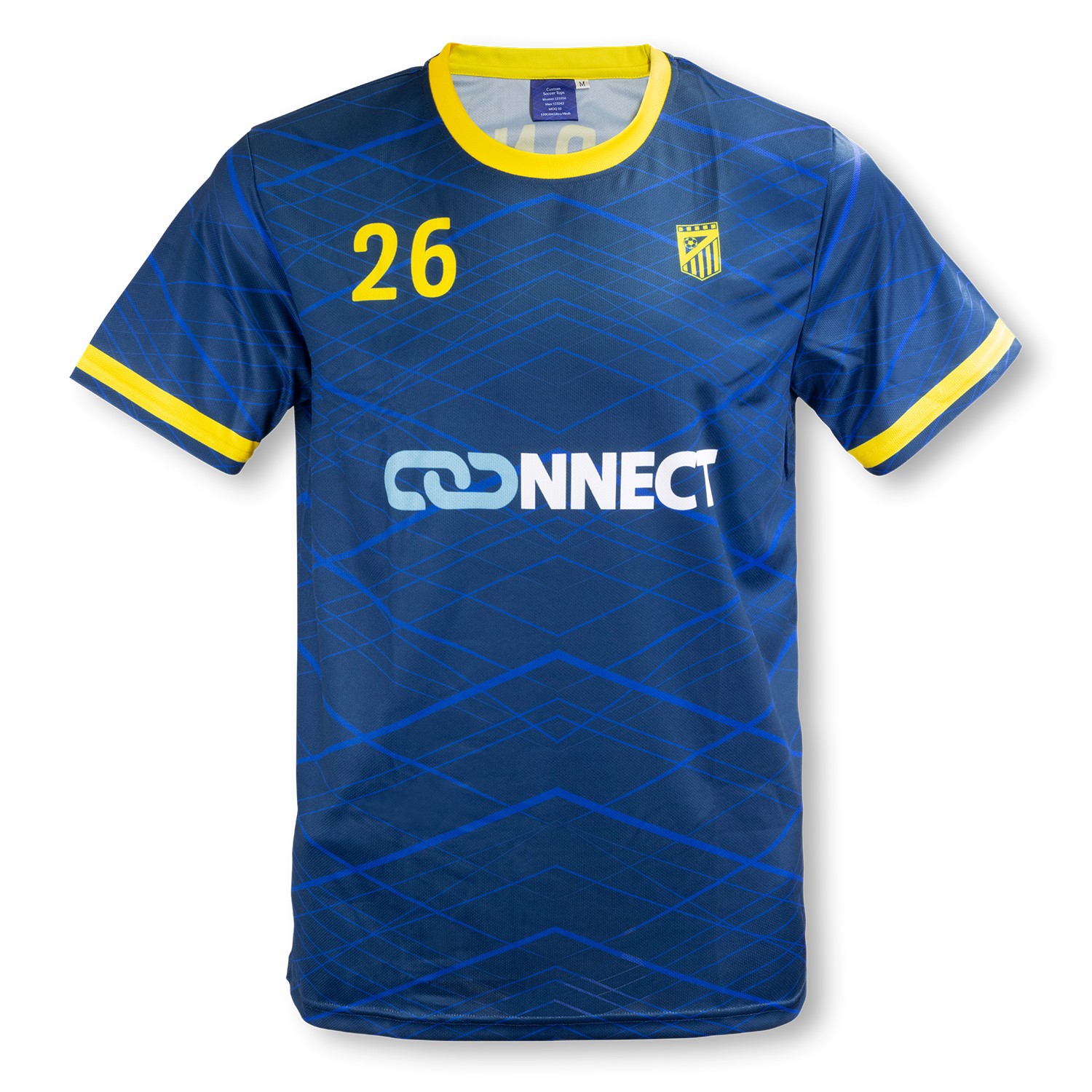 123342 - Custom Mens Soccer Top - Image 2