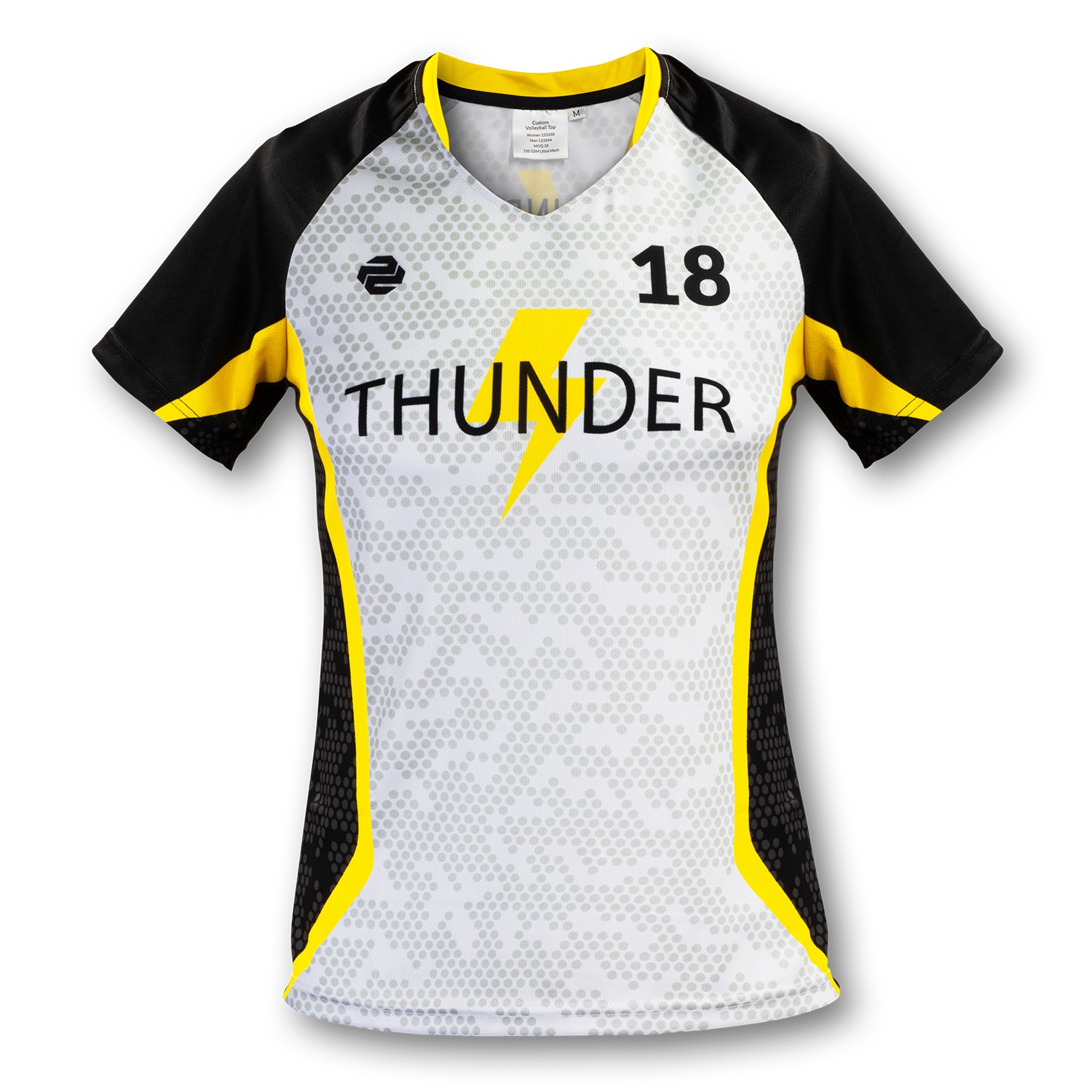 123358 - Custom Womens Volleyball Top - Image 2