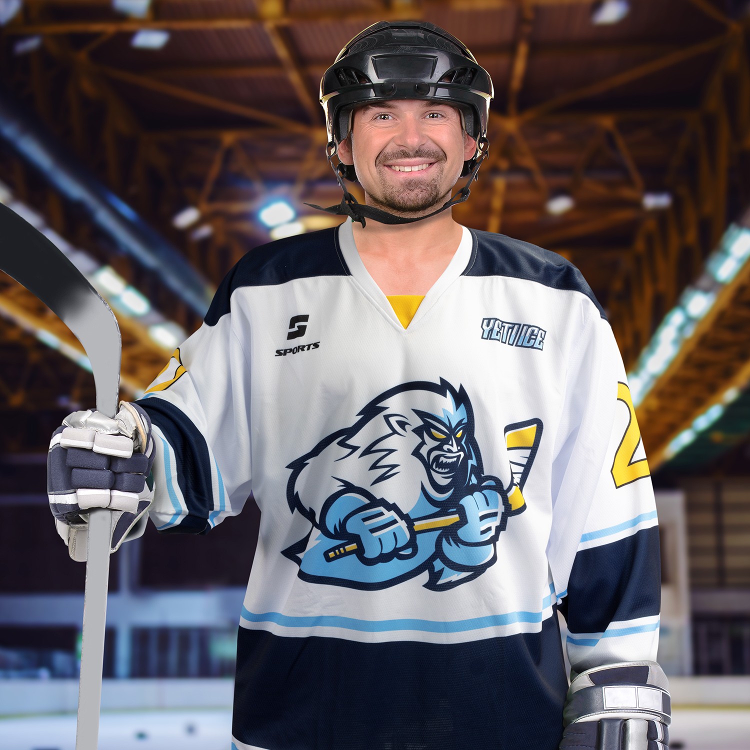 123365 - Custom Hockey Jersey - Image 4