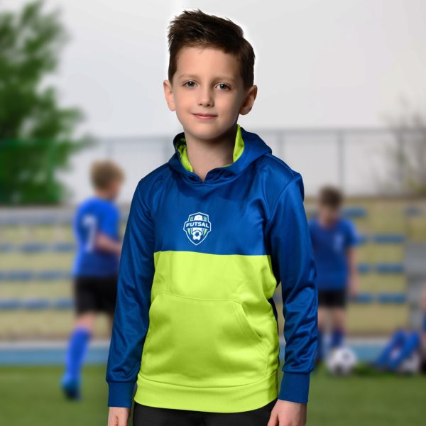 123371 - Custom Kids Sports Hoodie - Image 4
