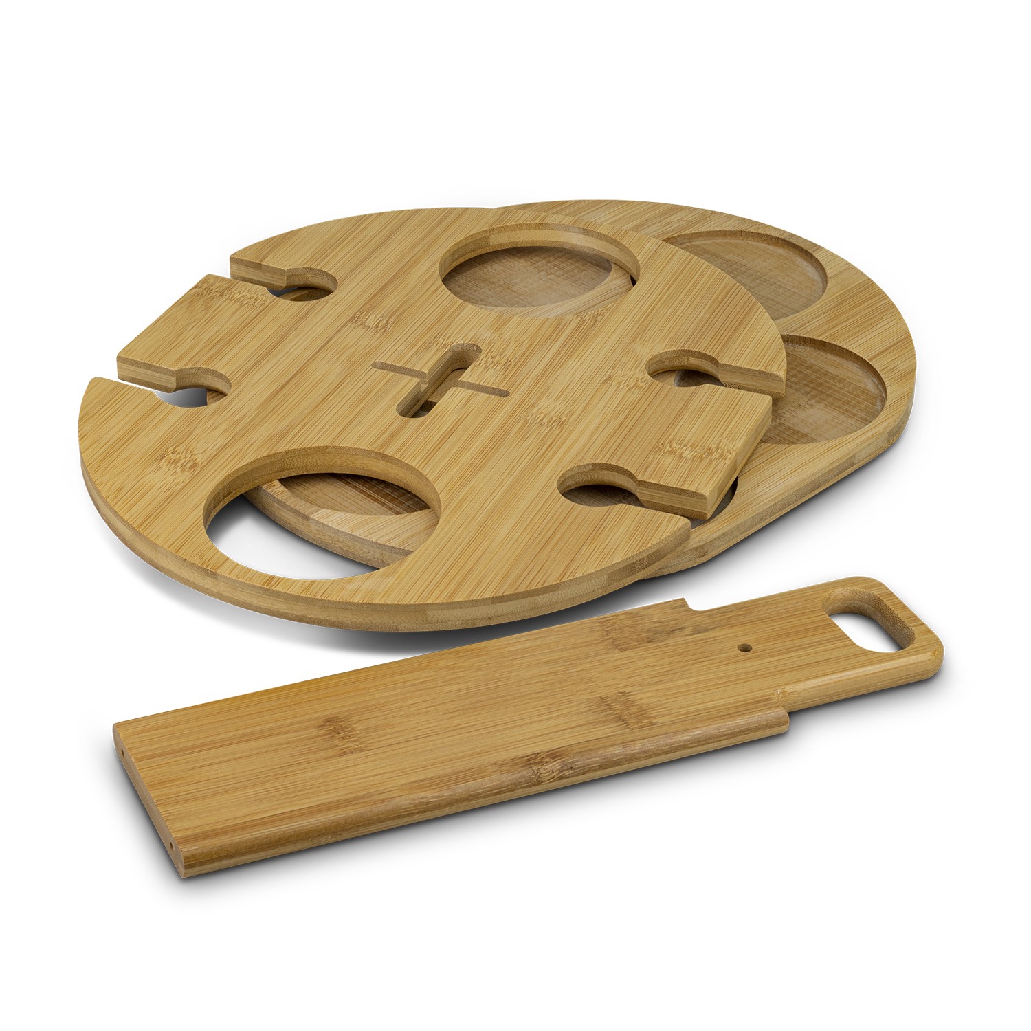 122280 - Bamboo Wine Rack - Image 3