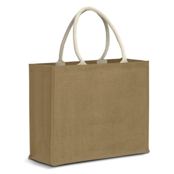 123583 - Modena Starch Jute Tote Bag - Image 2