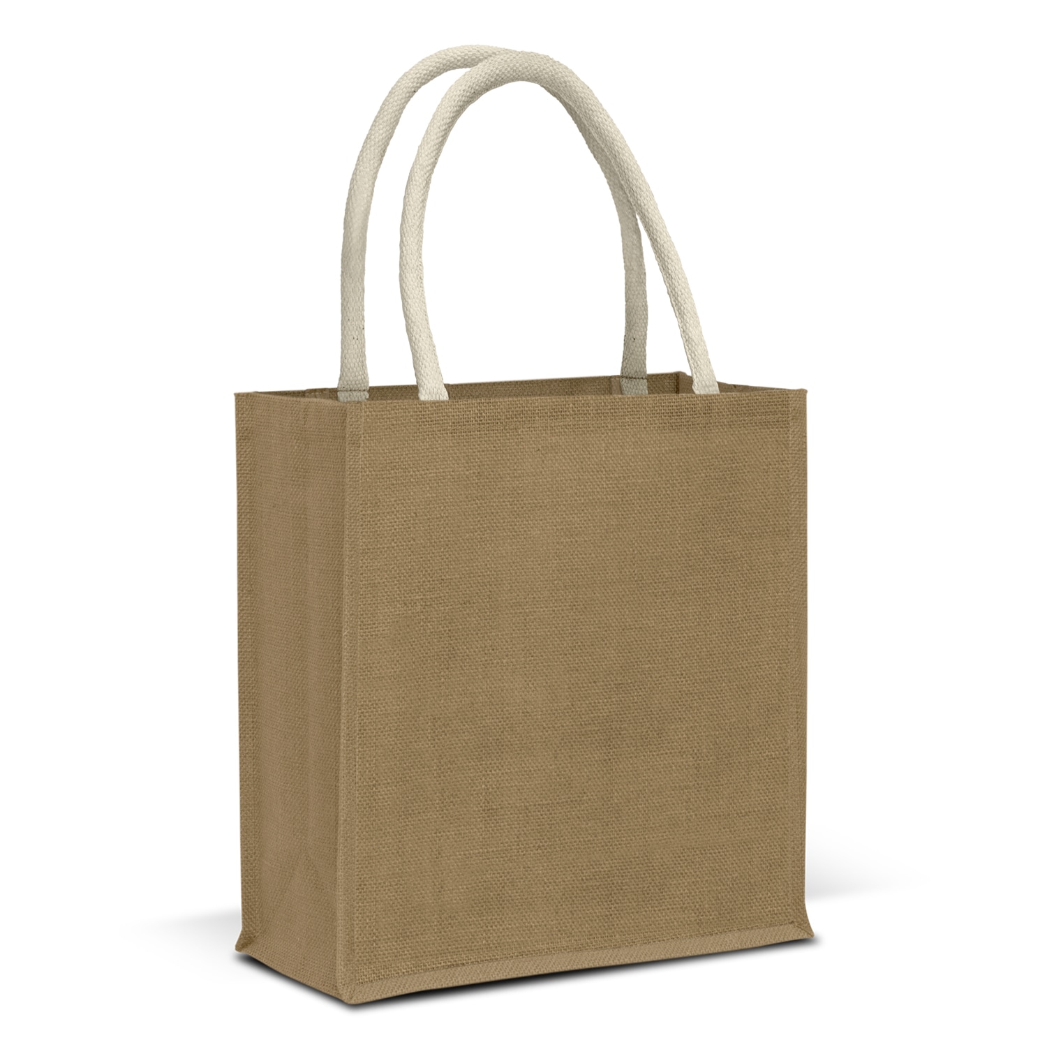 123582 - Lanza Starch Jute Tote Bag - Image 2