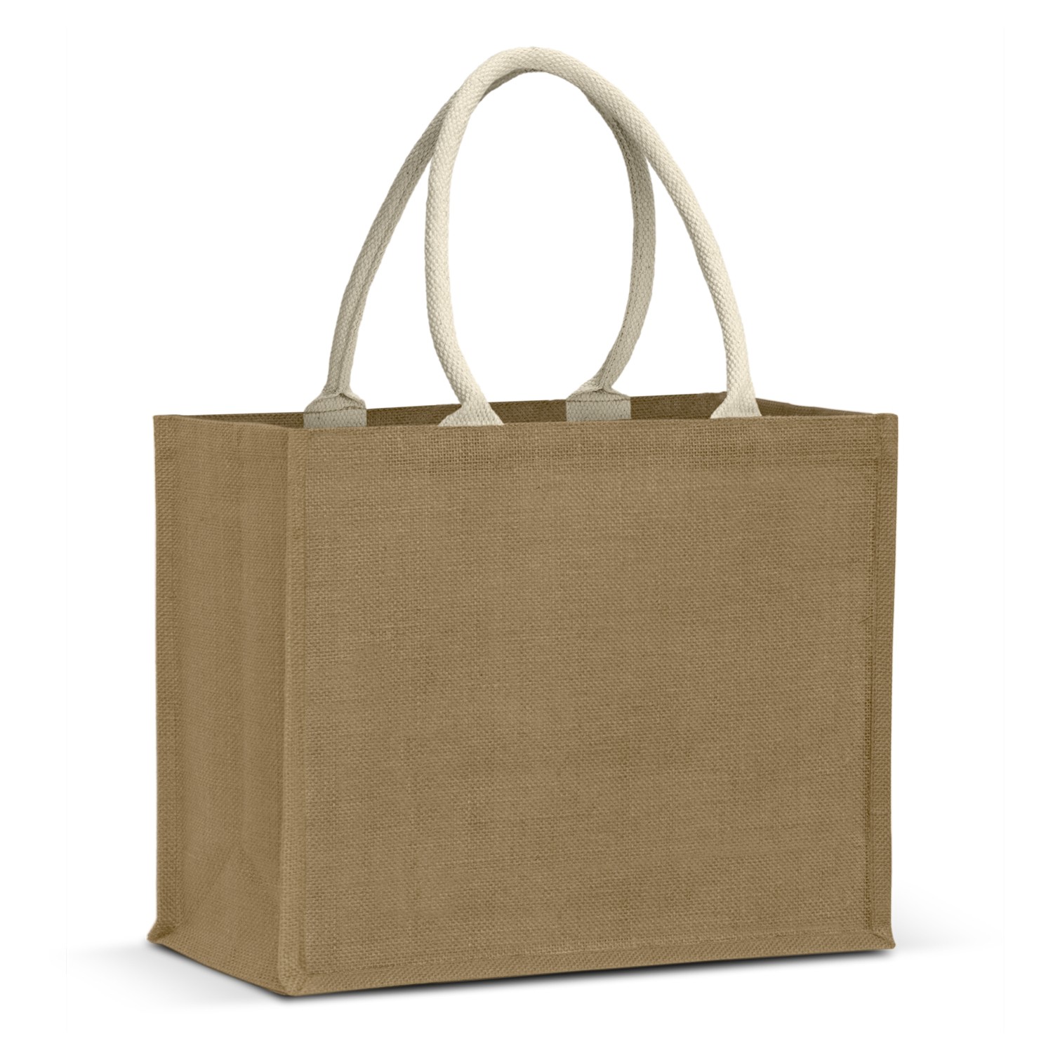 123581 - Torino Starch Jute Tote Bag - Image 2