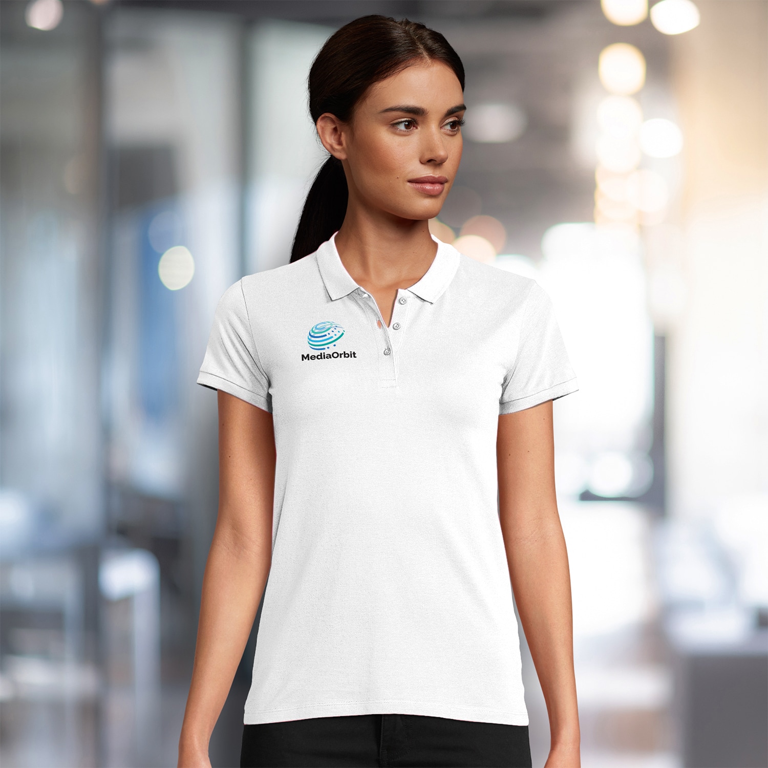 123157 - SOLS Planet Womens Polo - Image 4