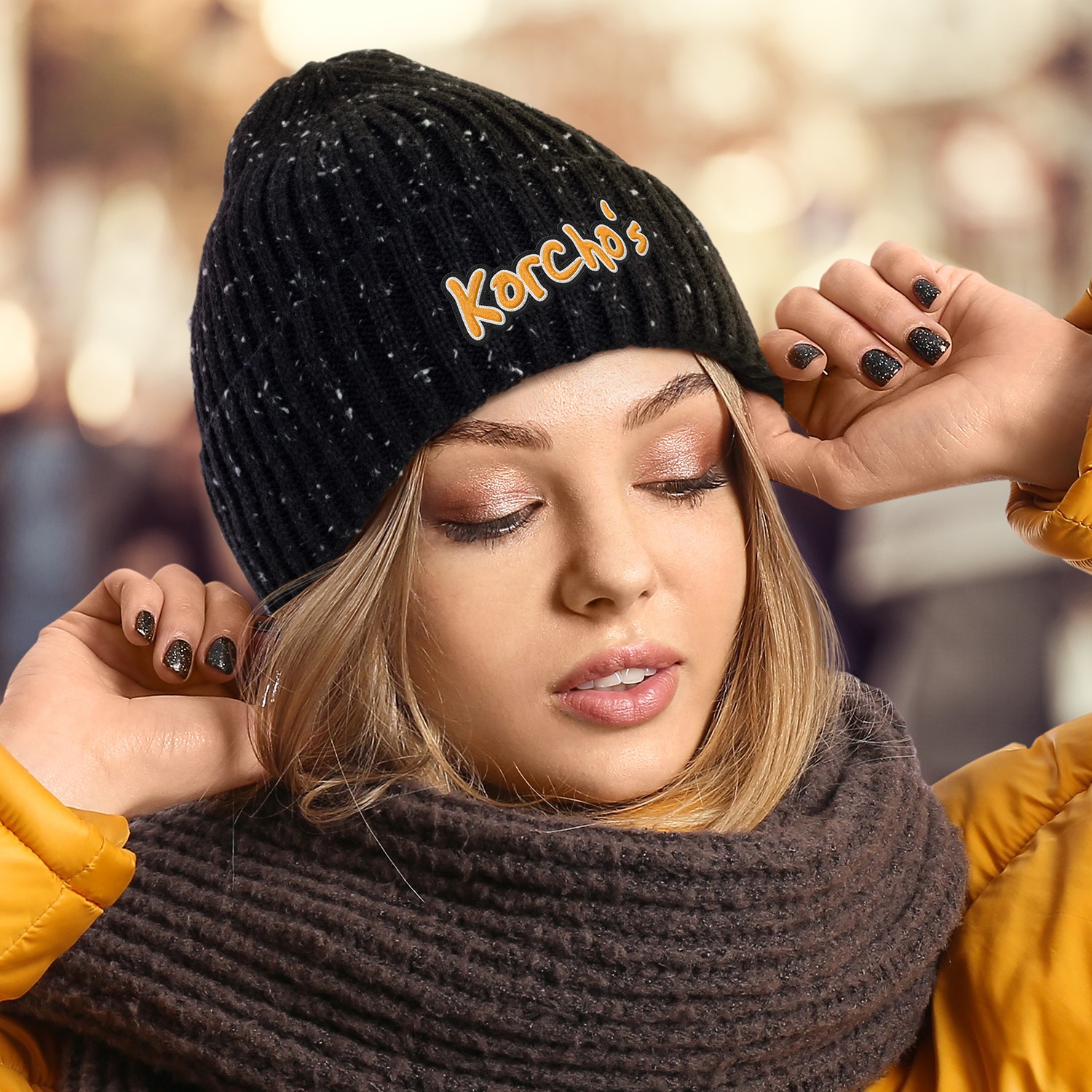 123073 - Snowflake Beanie - Image 4