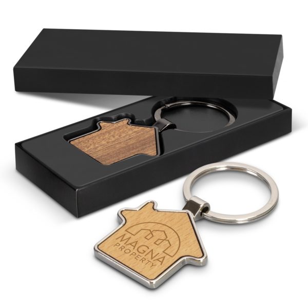 123015 - Santo House Shaped Key Ring