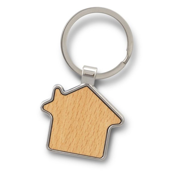 123015 - Santo House Shaped Key Ring - Image 2
