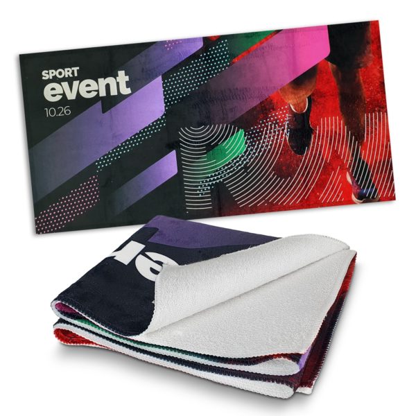 123078 - Sports Fit Towel - Full Colour