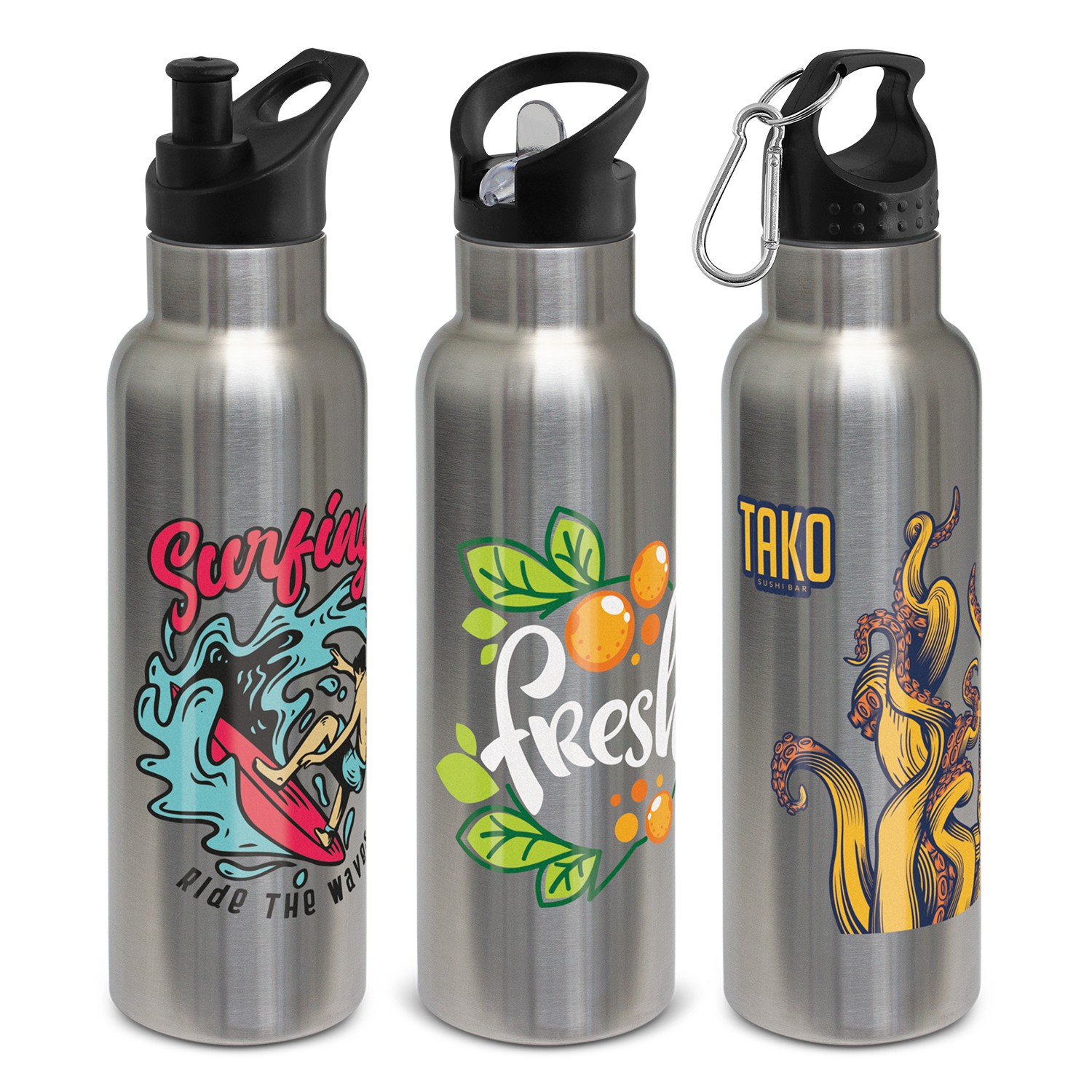 115849 - Nomad Vacuum Bottle - Stainless