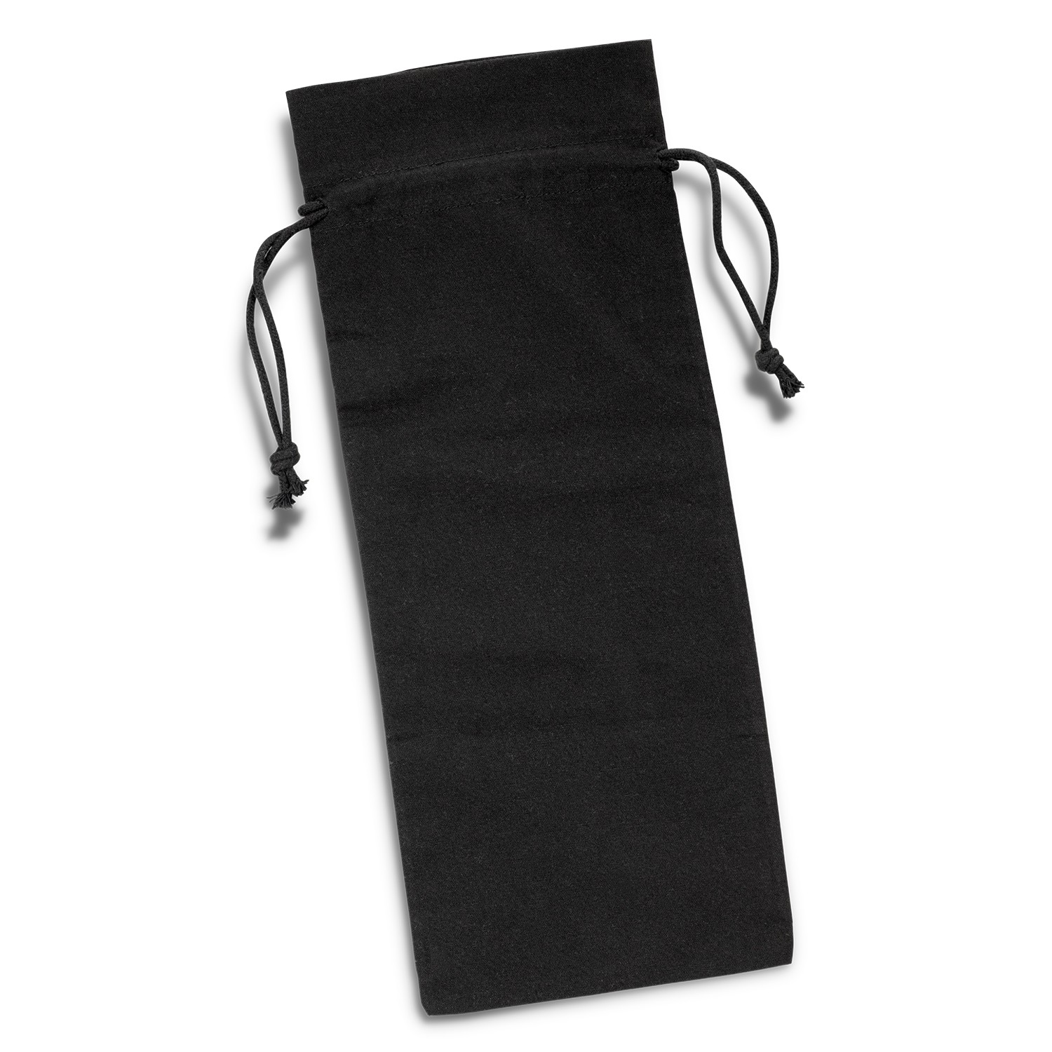 123019 - Cotton Wine Drawstring Bag - Image 4