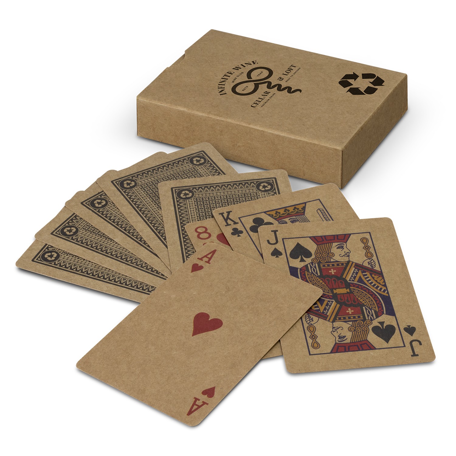 122281 - Kraft Playing Cards