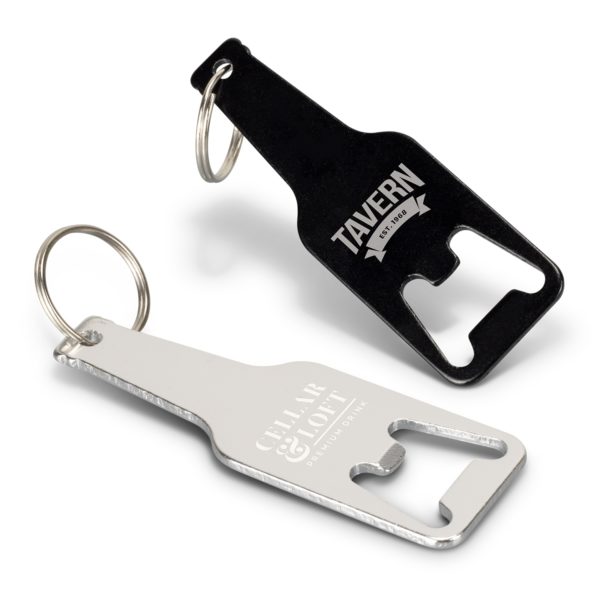 123586 - Beverage Bottle Opener Key Ring