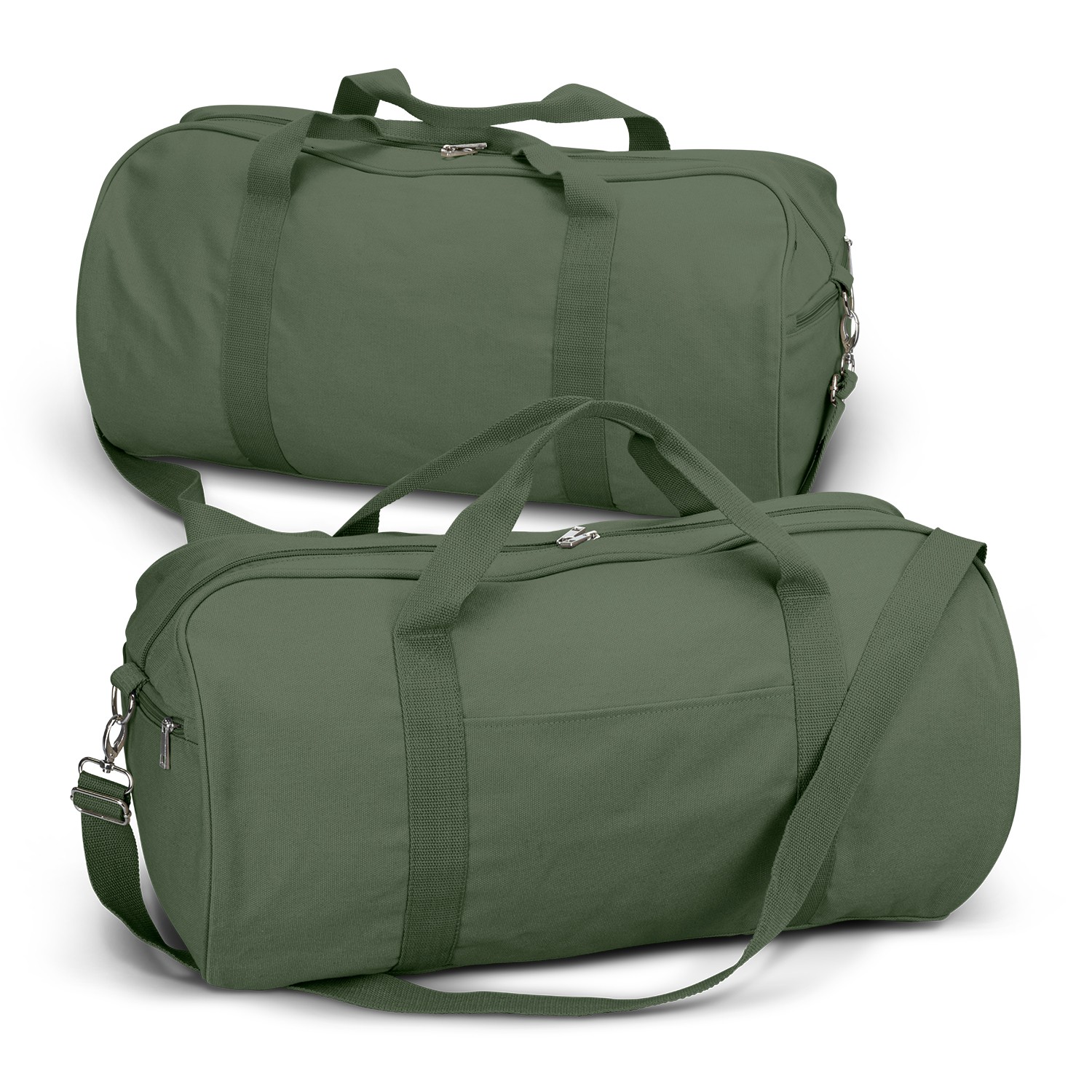 121130 - Canvas Duffle Bag - Image 5