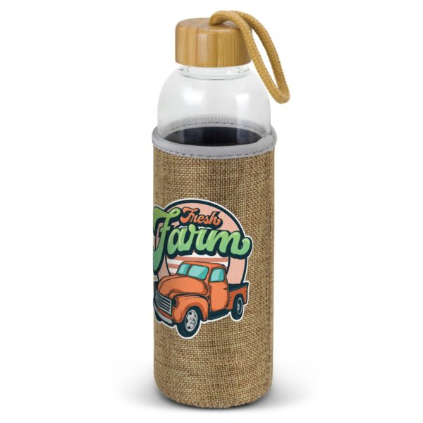 124747 - Eden Glass Bottle - Natural Sleeve
