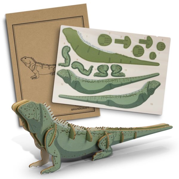124046 - BRANDCRAFT Tuatara Wooden Model