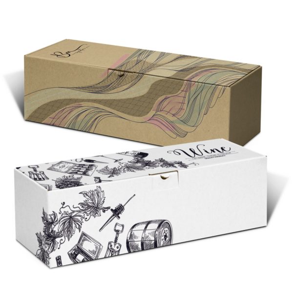 126067 - Die Cut Box with Locking Lid - 395x115x115mm